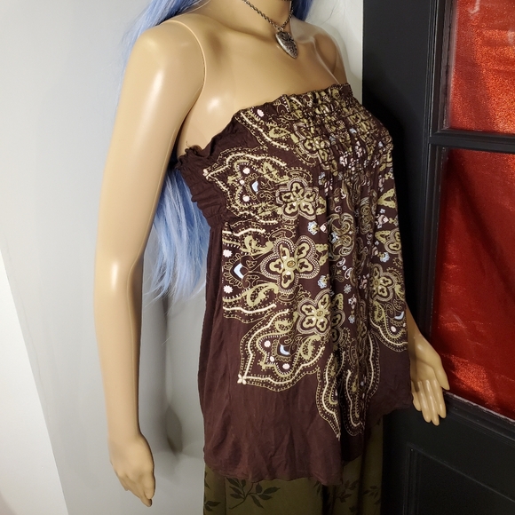 Vintage Boho Floral Top - Picture 2 of 5